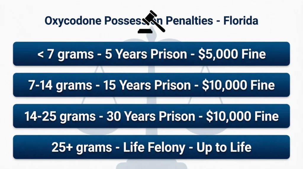 Possession of Oxycodone