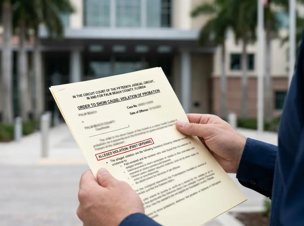 First Time Probation Violation Consequences A South Florida Perspective