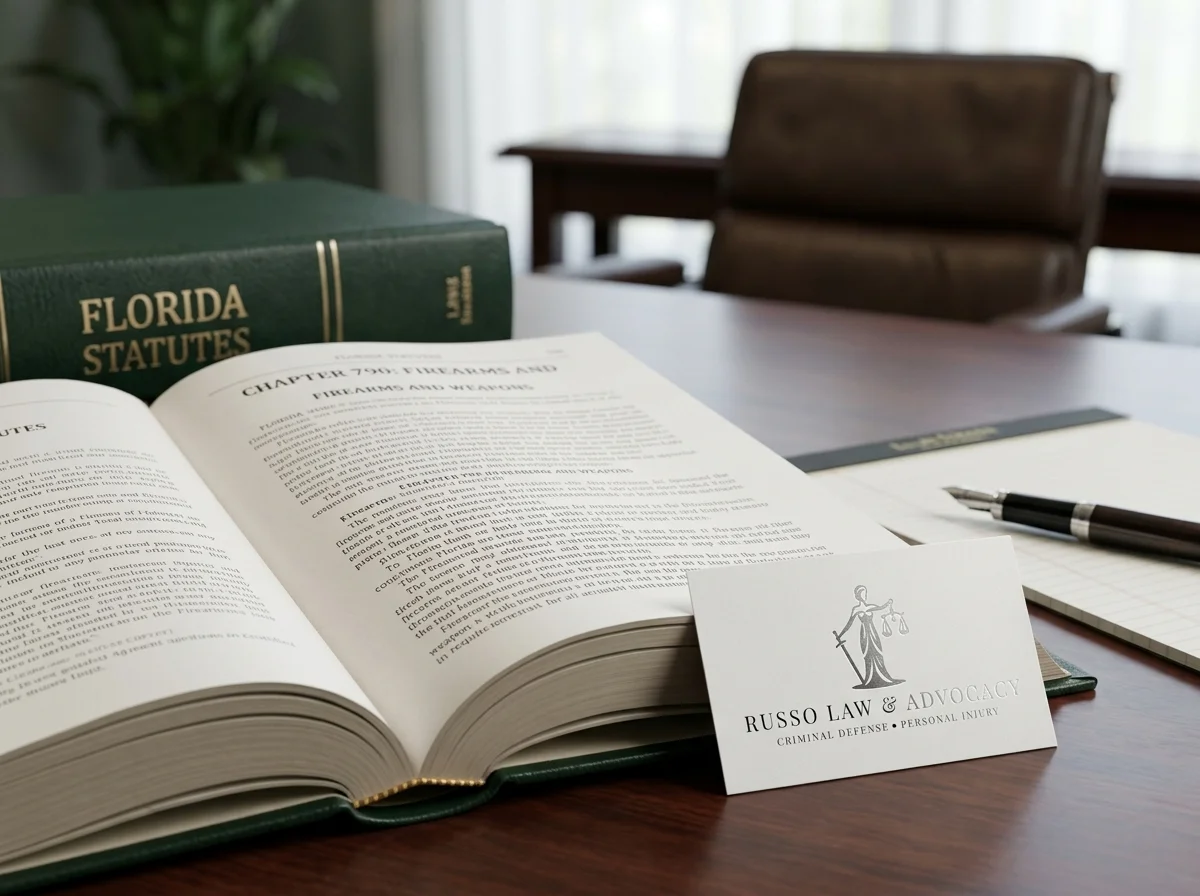Legal consultation regarding whether can a convicted felon own a gun in florida