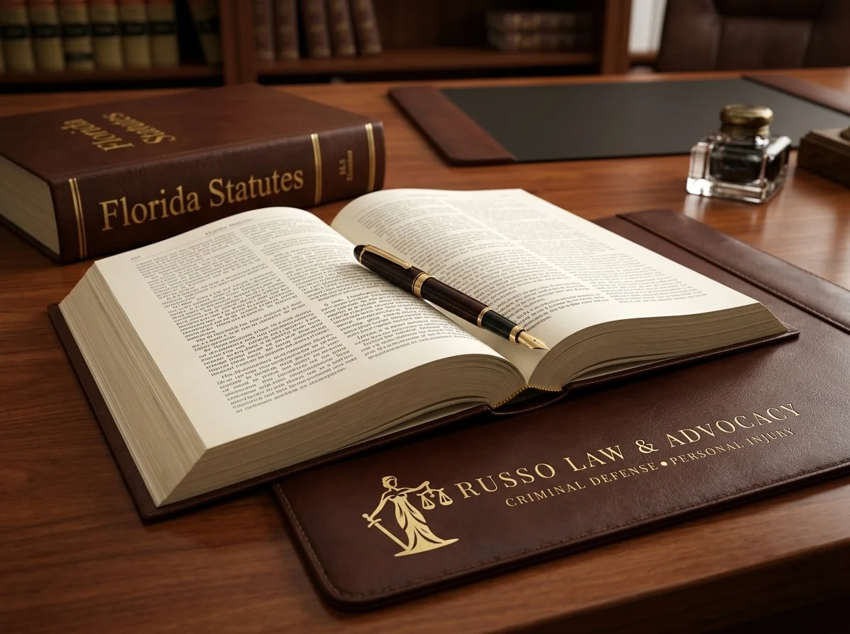 Legal research on involuntary manslaughter minimum sentence in florida at Russo Law & Advocacy